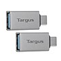 Targus USB-A to USB-C Adapter, Male to Female, Silver, 2/Pack (ACA979GL)~#|#~74C1B809-3155-4D61-B705E61CE575E99A_sc7