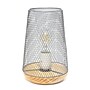 Creekwood Home Industrial Mesh 9" LED Table Lamp, Gray (CWT-1004-GY)~#|#~74C77942-4F41-4E6C-B5942264957EB84A_sc7