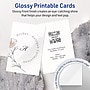 Avery Integrated Cards, 4" x 6", Glossy White, 20/Pack (95344)~#|#~74C85CE1-E412-4F18-A21B26C2C99A2CAC_sc7