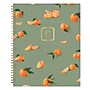 2025-2026 Blue Sky Oranges 8.5" x 11" Academic Year Weekly & Monthly Planner, Plastic Cover, Mint (155401)~#|#~74CA4603-8B5E-4D38-83FD69F33EEF4DBD_sc7