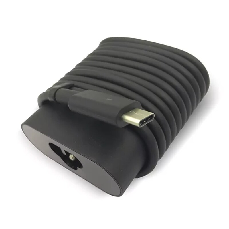 Dell 45W USB-C AC Adapter for Dell Laptops, Black (FTHM3) image 1