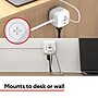 Staples TECH 5' Extension Cord, 3-Outlet, 14 AWG, White (ST62348)~#|#~74CACE47-5680-475D-A5E4AF24343BEE1C_sc7