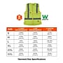 Ergodyne GloWear 8210ZW-S High Visibility Women’s Vest, ANSI Class R2, Lime, 3XL (22427)~#|#~74D05ABD-60B7-4244-84AADDFA9948DD3C_sc7