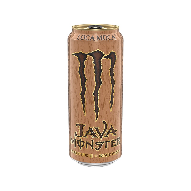Java Monster Loca Moca Cold Brew Coffee, 15 fl. oz., 12 Cans/Pack (070847812715) image 1