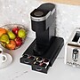 Mind Reader 2-Drawer Single Serve Coffee Pod Drawer Keurig Mini Compatible, 24 Pod Capacity, Black (TRY2DR-BLK)~#|#~74D7117C-1856-44E2-92C7BE53A1F6DF0C_sc7