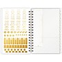 2024 Blue Sky Day Designer Rugby Stripe 5" x 8" Daily & Monthly Planner, White/Blue (103623-24)~#|#~74D8148D-6CC3-4A8E-B7F9BBBD3E2C16EC_sc7