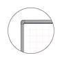 Luxor Dry-Erase Mobile Combination Ghost Grid/Whiteboard, Aluminum Frame, 36" x 48" (MB4836LB)~#|#~74DB7797-6599-4A99-A2322D131C7D2E74_sc7