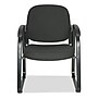 Reception Lounge Series SLED Base Guest Chair, Black Fabric~#|#~74DB7ADF-C916-4C85-A66BEBDDCCFDD491_sc7