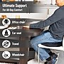 Mind Reader Memory Foam Office Chair Ergonomic Orthopedic Cushion, Black (SEACUSH-BLK)~#|#~74DD0AE2-4D9B-4242-AFA05F5B992F7E0A_sc7