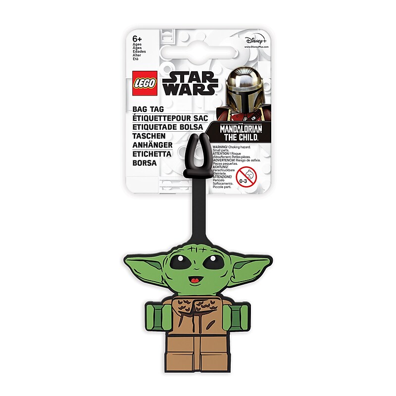 LEGO Grogu Luggage Tag, Multicolored (52961) image 1
