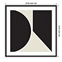 Amanti Art Minimal Max Mod II by The Creative Bunch Studio Wood Framed Wall Art Print, 33" x 33" (A42675531905)~#|#~74DE4D47-00A3-4B60-AD190EE4750BEFE1_sc7