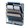 Mind Reader 5-Pocket Metal Mesh Mountable Wall File, Letter Size, Turquoise (MAGSTACK-TUR)~#|#~74DE90D5-C3D1-4EAA-B2340C22D0F3094A_sc7