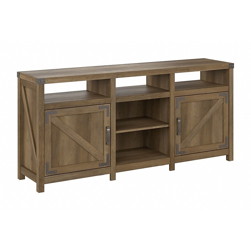 Bush Furniture Knoxville Console TV Stand, Screens up to 75", Reclaimed Pine (CGV265RCP-03) image 1