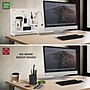 Mount-It! Clamp-On Pegboard Organizer with Accessories for Desks, White (MI-7302WHT)~#|#~74E561D2-115D-4D02-BBE30813957F7C71_sc7