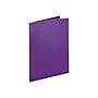 Oxford Twin Laminated Folders, Metallic Purple, 25/Box (OXF 5049526)~#|#~74EC0279-EDF4-447B-A839BB0E36945956_sc7