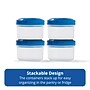 Rubbermaid Dressing Pots, 35ml., BPA-Free, 4/Pack (2228485)~#|#~74EC674B-3F4E-41ED-93149F096A67AEE9_sc7