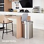 Nine Stars Nova² Stainless Steel UV Odor Neutralizing Sensor Trash Can, 13.2 Gallon, Silver (ONT-50-82SL)~#|#~74ED08D6-48A4-4C6E-95502056DD9F71A5_sc7