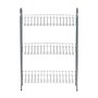 Household Essentials 3-Shelf Slim Storage Cart, Satin Silver (HH7011)~#|#~74F32CF0-7FAF-44FD-A40495AA7B758C6C_sc7