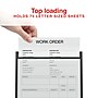 Staples Heavyweight Stitched Job Ticket Holder, 9" x 12", Clear, 25/Pack (ST63078)~#|#~74F6BDB2-49FF-4DCD-AA73797288CE3F7F_sc7