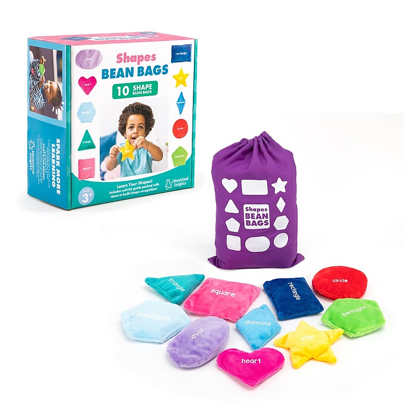 Educational Insights Shapes Bean Bags (3048) image 1
