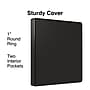 Staples 1" 3-Ring View Binder, Black (ST23733-CC)~#|#~74FDADAA-4D49-4DDF-8B059345CEBE7488_sc7