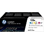 HP 128A Cyan/Magenta/Yellow Standard Yield Toner Cartridge, 3/Pack (CF371AM)~#|#~7502D490-C66F-4D5F-A96344718CDD32FF_sc7