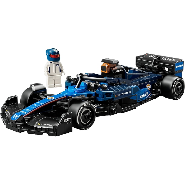 LEGO Speed Champions Williams Racing FW46 F1 Race Car, 263 Pieces