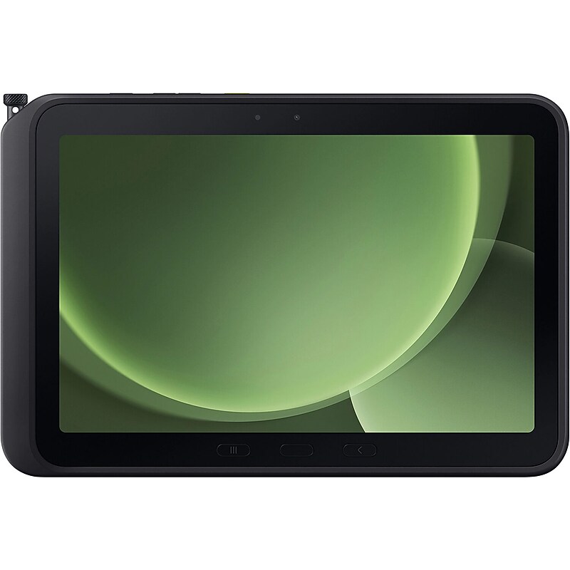 Samsung Galaxy Tab Active5 Pro 10.1" Tablet, Wi-Fi 6E + Cellular, 128GB SSD, Android 15, S Pen, Dark Green (SM-X358UZGAN14) image 1