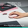 Logitech POP ICON Wireless Ergonomic Keyboard and Optical Mouse Combo, Pink (920-013105)~#|#~750571DE-B944-4D37-AAE27F370D69F39A_sc7
