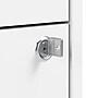Bush Business Furniture Hustle 3-Drawer Mobile File Cabinet, Letter/Legal Size, Lockable, 27"H x 16"W x 20"D, White (HUF116WHSU)~#|#~75057A49-6CAD-46DF-9E5D994F483EDA7F_sc7