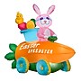 National Tree Company 54" Inflatable Bunny in Easter Speedster (GE9-46532-1)~#|#~75128AE1-4B4E-48C1-8A1FFA1D614D4477_sc7