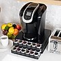 Mind Reader Plastic Coffee Pod Organizer with 2 Drawers, 72 Pod Capacity, Black (DBMTRAY-BLK)~#|#~7513F263-9751-4481-AF2AB7A5892E9C2B_sc7