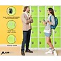 AdirOffice 72" 4-Tier Green Storage Locker (629-204-GRN)~#|#~751573A6-7F40-424A-B67EFEE4DCE0D52E_sc7
