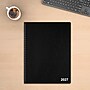 2027 Staples 8" x 11" Weekly & Monthly Appointment Book, Faux Leather Cover, Assorted Colors (ST12945-27)~#|#~751B0A8D-0140-4AAA-86FC21C80B3608BA_sc7