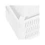 Simplify Slide to Stack Storage Tote, Plastic, White, 2/Pack (25930-WHITE-ST)~#|#~751CDF92-D105-4642-86DB5759F95556F9_sc7
