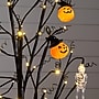 Nearly Natural Pre-Lit Artificial Halloween Pumpkins and Skulls Ornament Tree, 4' (T5364)~#|#~751F6079-6783-490B-99935F762B6A651A_sc7