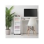 Iris 4-Drawer Storage Cart, White/Translucent White (585003)~#|#~752171AD-14EA-4662-A65E19990028C970_sc7