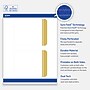 Avery Gold Double-Dipped Edge Matte Blank Card, White, 20/Pack (S00-DKD)~#|#~75245941-259D-4D30-86C711DF443236E1_sc7
