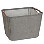 Household Essentials Medium Fabric Storage Bin, 11" x 16"x 13", 39.61 Qt., Gray (624)~#|#~7525A9D6-D7A3-4228-8D9586668FCE6763_sc7