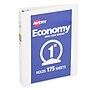 Avery 1" 3-Ring Mini Binders, White (05806)~#|#~7527F670-FA28-4D05-895A8791ED16EF52_sc7