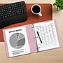 Staples Heavy Duty 1" 3-Ring View Binder, D-Ring, Light Pink (ST63089)~#|#~752B4684-0498-48B1-A04B856382F38FE6_sc7