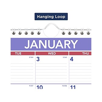2024 AT-A-GLANCE 12" x 15" Monthly Wall Calendar (PM8-28-24)