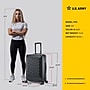 US Army FOX 24" Hardside Suitcase, 4-Wheeled Spinner, TSA Checkpoint Friendly, Black (USLFOX00M-BLK)~#|#~75396331-7292-42DF-8B70EECCC1E5F7C1_sc7