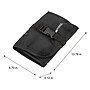 G Force 13.78" Fabric Travel Organizer, Water Resistant, Black (25589)~#|#~753B16FD-2F67-408C-AF019C20AF5EA9A6_sc7