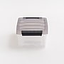 Iris 5.8 Quart Stack and Pull Latching Plastic Storage Bin, Clear, 12/Pack (500146)~#|#~753F2634-A23C-4217-9C401EA9B3870868_sc7