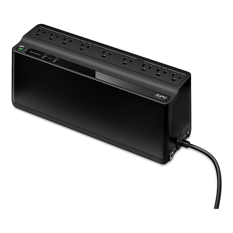 APC Back-UPS 850VA 9-Outlet Battery Backup & Surge Protector, Black (BE850G2) image 1