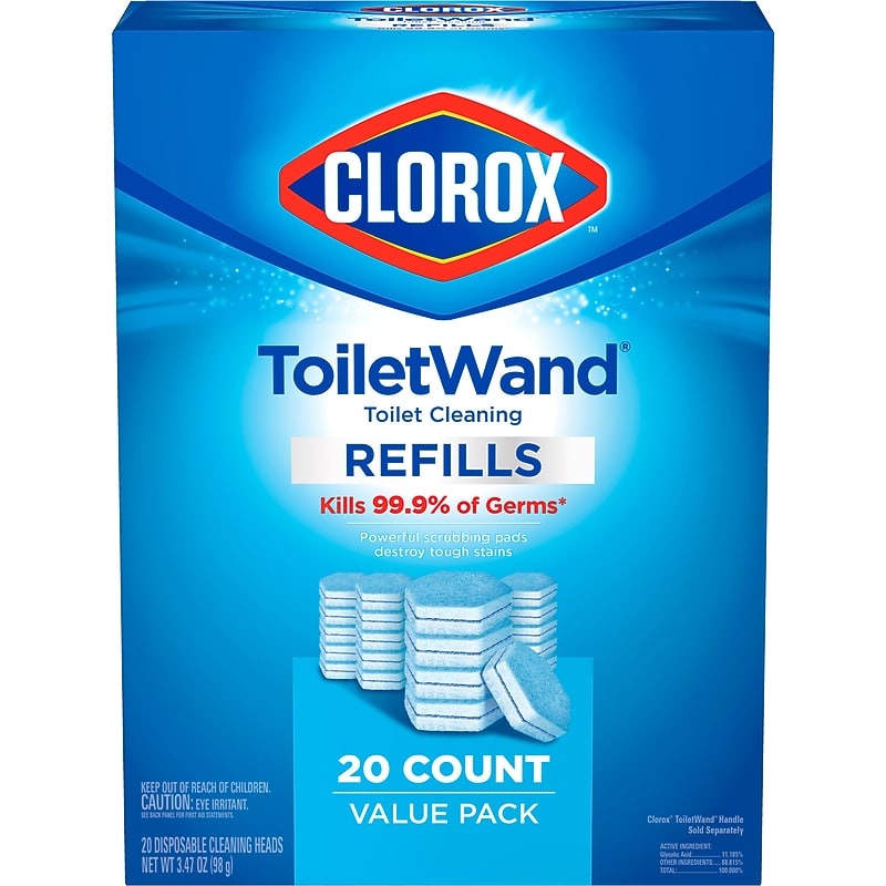 Clorox ToiletWand Disinfecting Refills, 20/Pack (31049) image 1