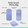 Logitech Mobi Fold Wireless Ambidextrous Optical Travel Mouse, Lilac (910-007615)~#|#~7543F6CF-732E-4F4C-93BAF4451C4F4900_sc7