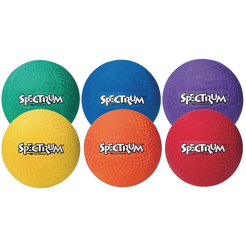 Spectrum Playground Balls, 8-1/2" (Set of 6) image 1