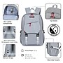 DUKAP DELRAY Laptop Compatible Backpack, Medium, Gray (BDK-DEL-GRE)~#|#~75532A61-7263-4B5A-949BDD3B8B33C7F2_sc7